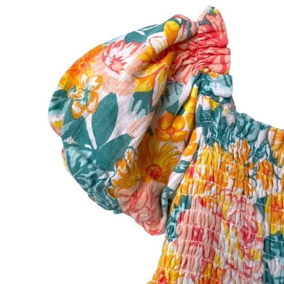 Joie Floral Smocked Tiered Sundress in Size 3T - Picture 4 of 8